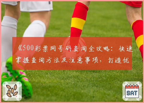 《500彩票网号码查询全攻略：快速掌握查询方法及注意事项，打造优质用户体验》